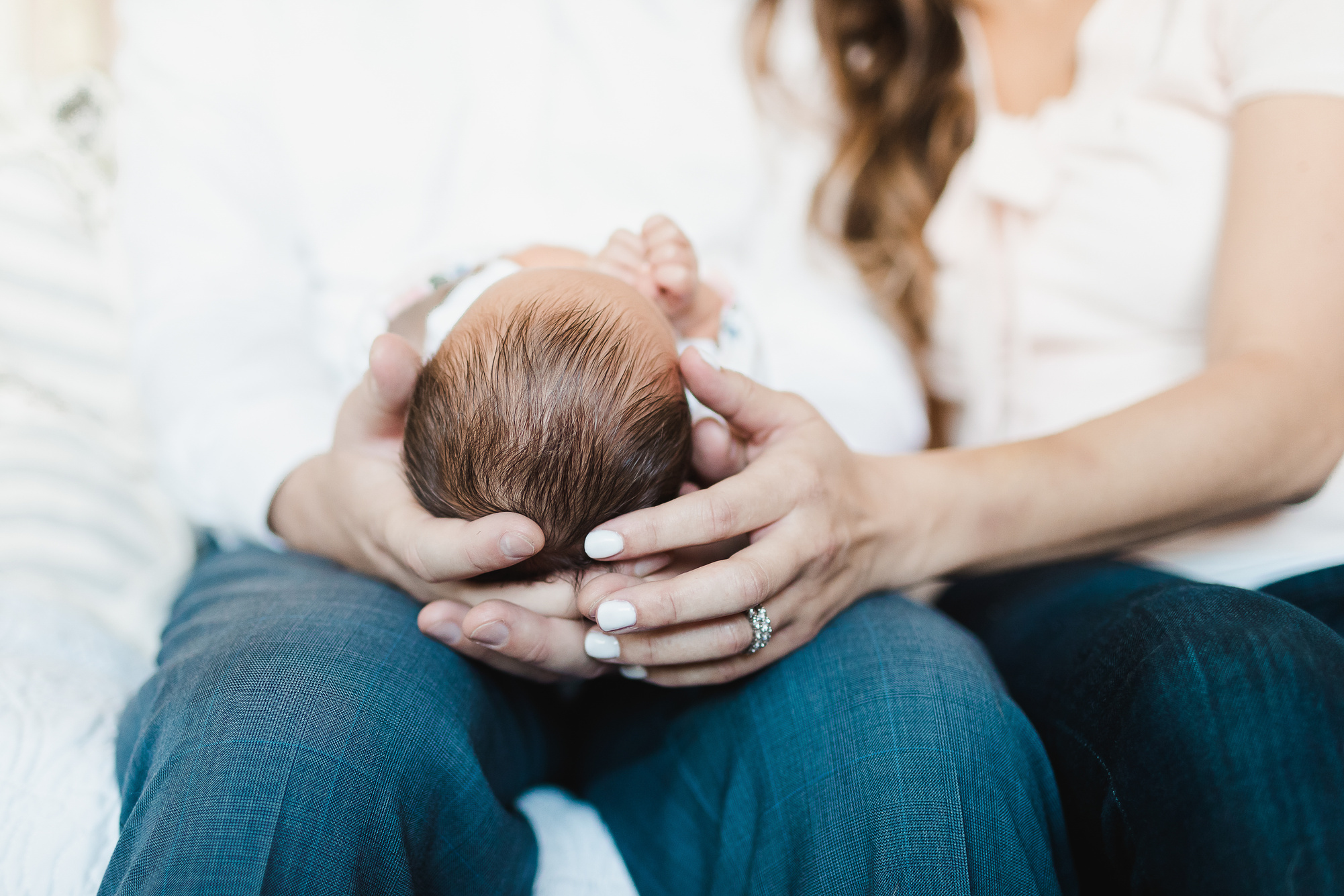 Newborn Baby with Parents 